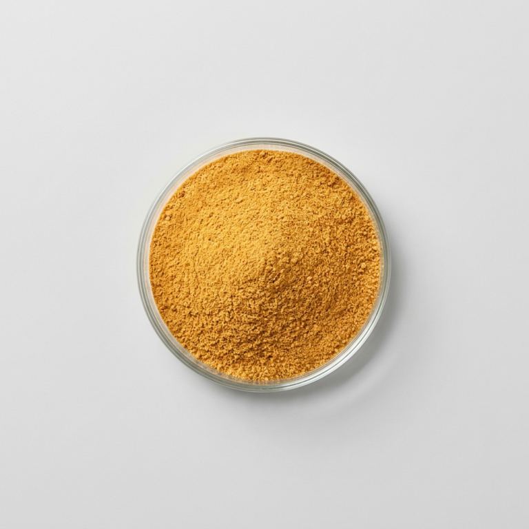 Orange ingredient powder – studio reference image