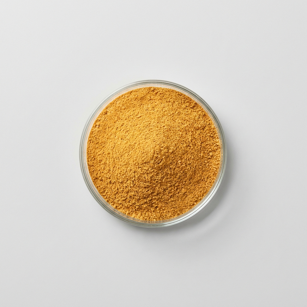 Orange ingredient powder – studio reference image