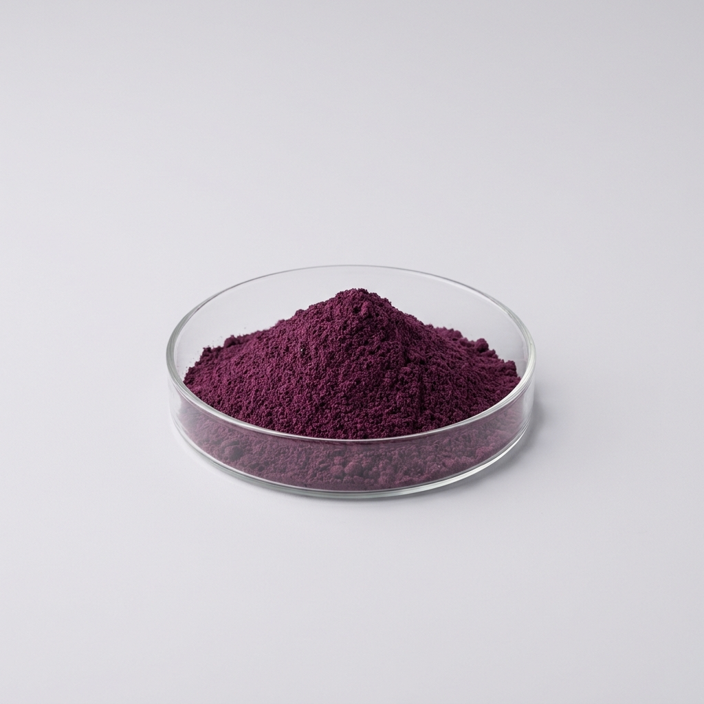 Purple ingredient powder – studio reference image