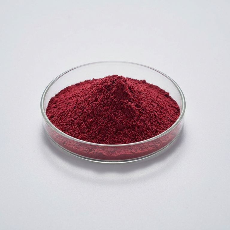 Red ingredient powder – studio reference image