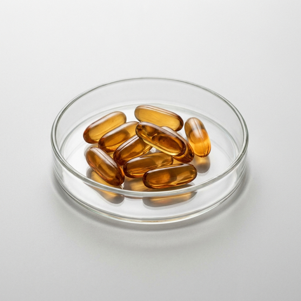 Softgel capsules – studio reference image